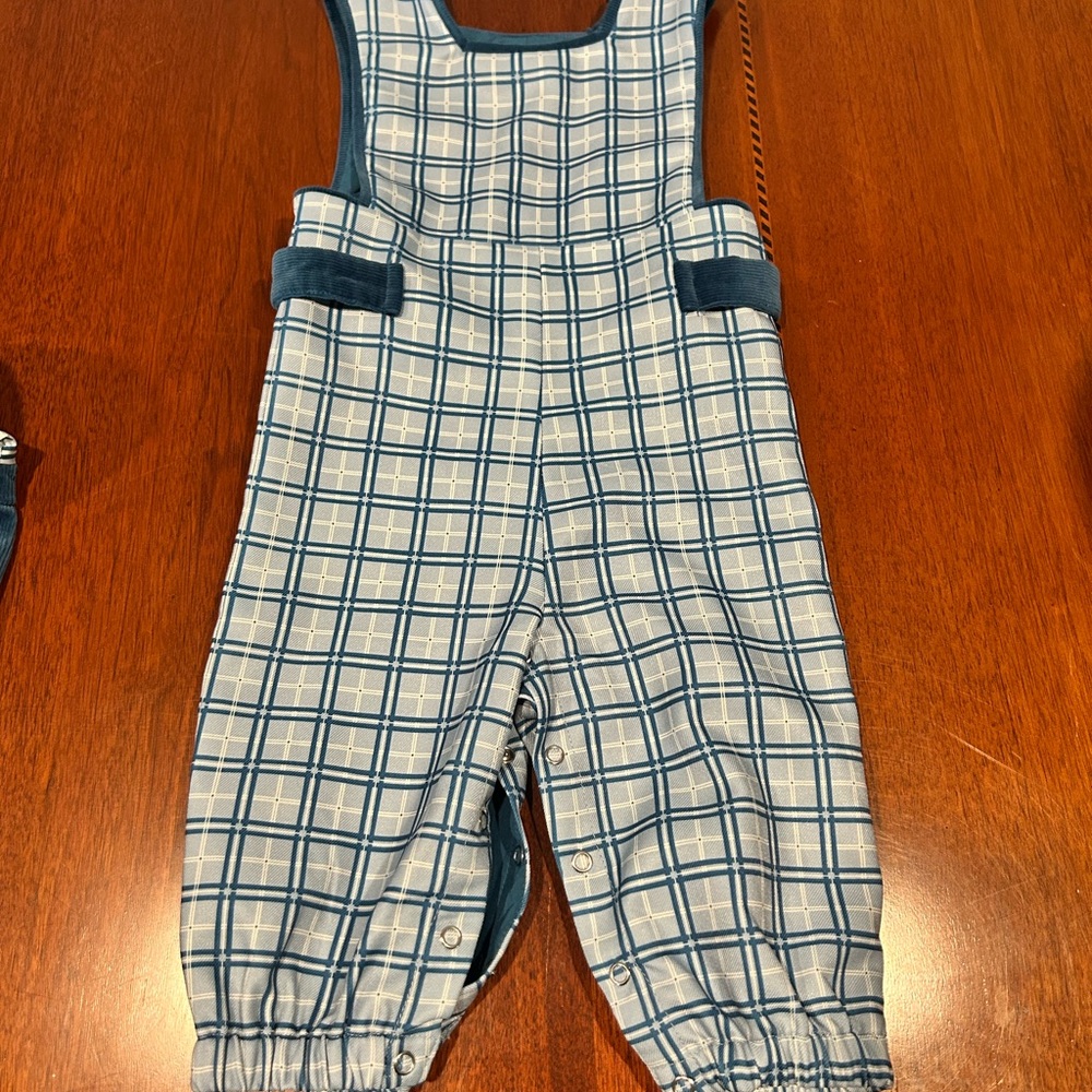 Henry Duvall tartan coveralls
